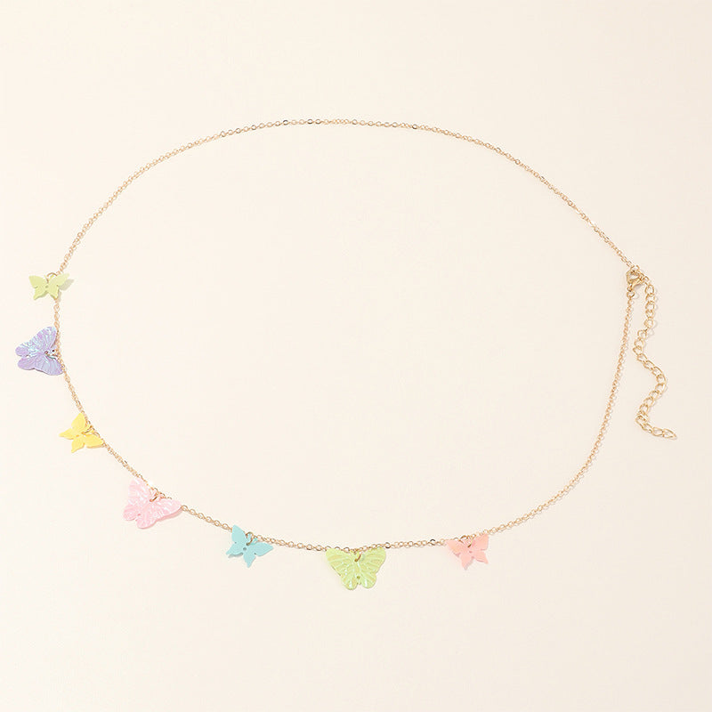 Sexy Sequin Butterfly Waist Chain – Fashion Body Jewelry Belt for Women