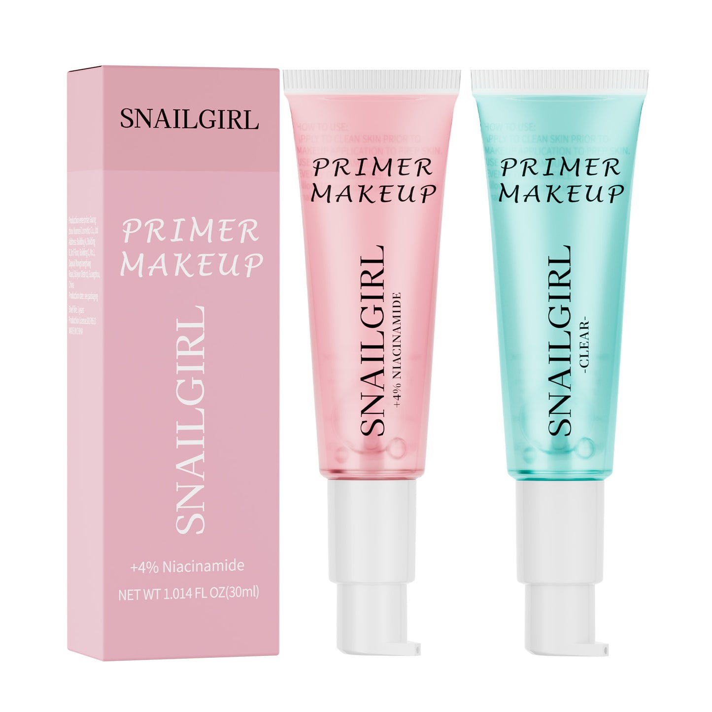 Hydrating Gel Face Primer – Smoothing, Pore-Minimizing, Colorless Makeup Base for Long-Lasting Makeup