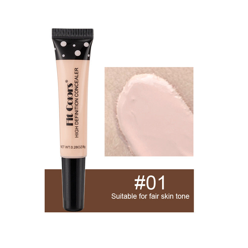 8-Color Liquid Concealer & Foundation – Dark Circle, Spot & Scar Coverage