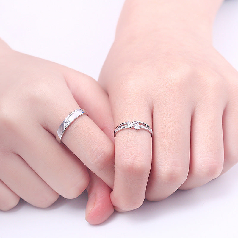 Classic Simple Couple Ring – Perfect for Partners