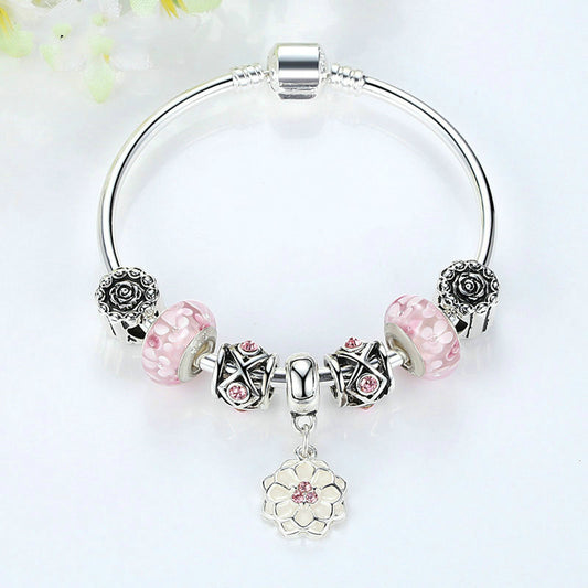 DIY Beaded Glazed Bracelet – Customizable Handmade Jewelry for Women