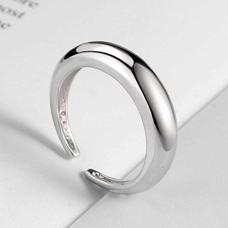 Trendy Crescent Moon Ring – Fashion Statement Jewelry