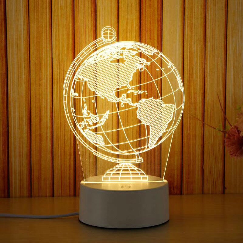 Creative Electronic LED Night Light – Bedroom & Bedside Decor
