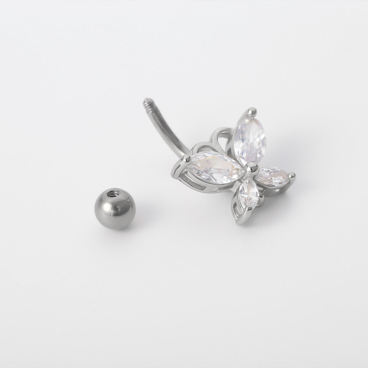 Butterfly Elegance: Creative Body Jewelry for Bold Fashionista