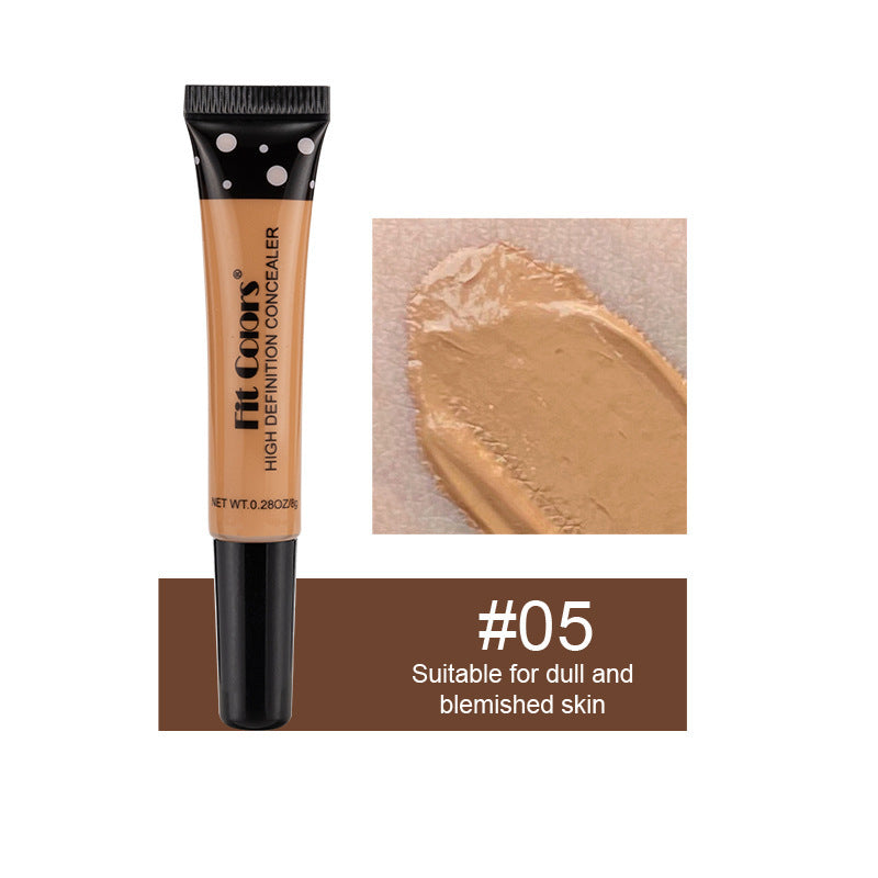 8-Color Liquid Concealer & Foundation – Dark Circle, Spot & Scar Coverage