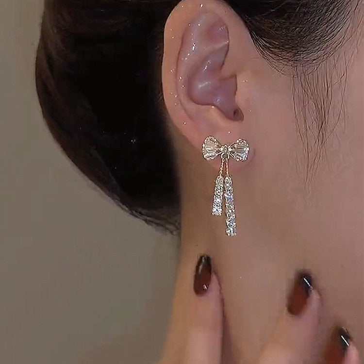 Elegant Butterfly Rhinestone Earrings – Trendy INS-Inspired Fashion Jewelry