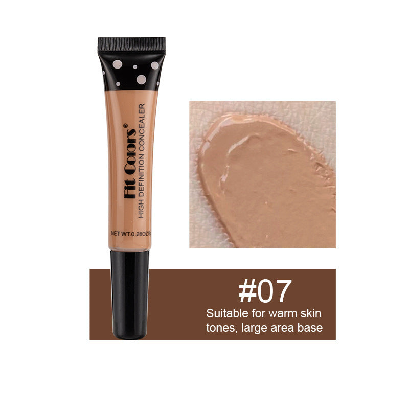 8-Color Liquid Concealer & Foundation – Dark Circle, Spot & Scar Coverage