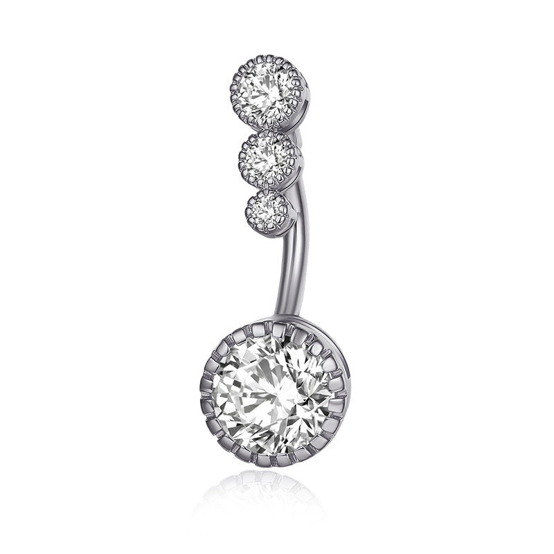 Sexy Simple Belly Button Ring – Minimalist Navel Piercing Jewelry