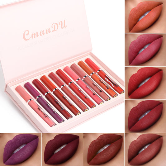 Waterproof Matte Lipstick for Women – Long-Lasting, Non-Stick Cup Formula