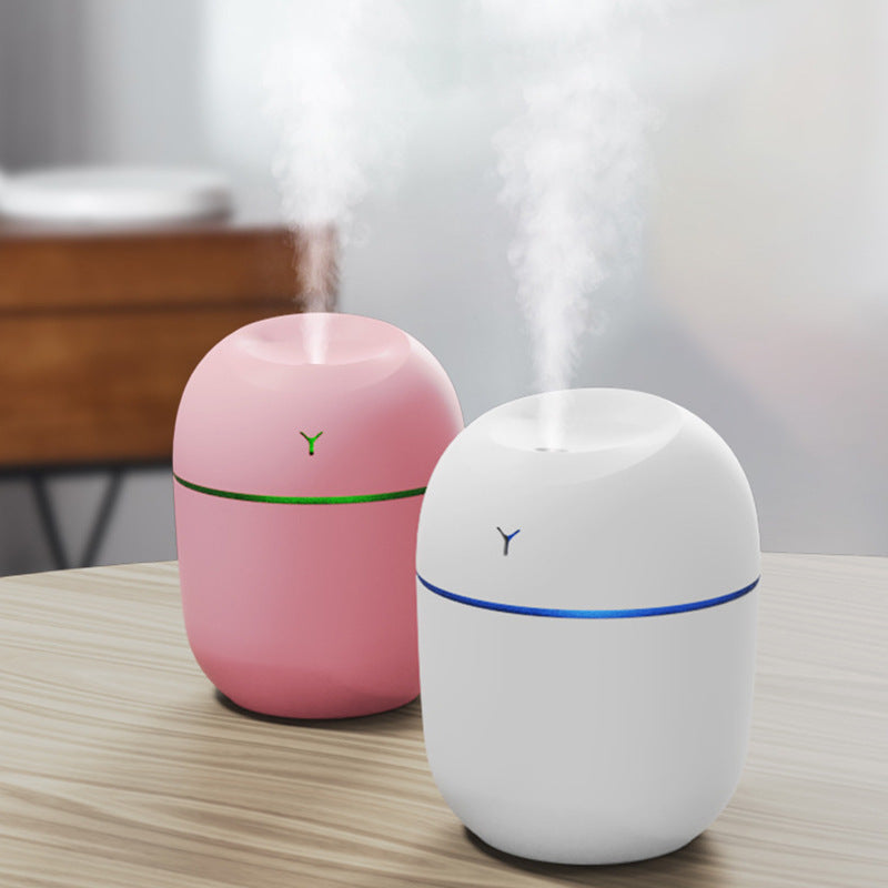 USB Silent Humidifier – Portable Ultrasonic Mini Air Diffuser for Office, Bedroom & Car