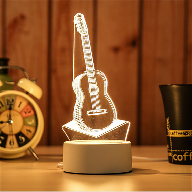 Creative Electronic LED Night Light – Bedroom & Bedside Decor