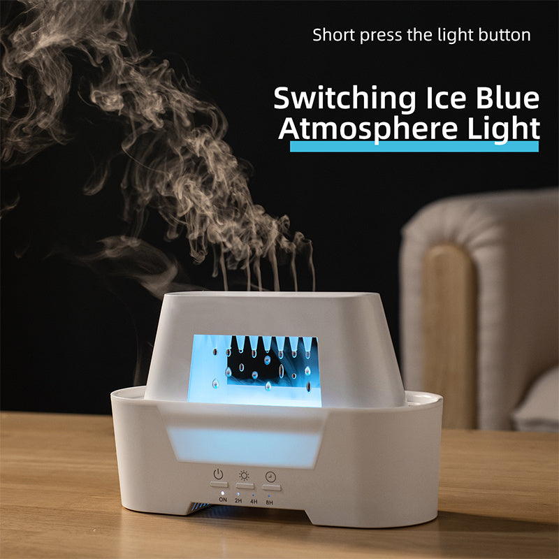 Rain Drop Ultrasonic Humidifier – 300ml Cool Mist Aroma Diffuser with Remote Control for Home & Office