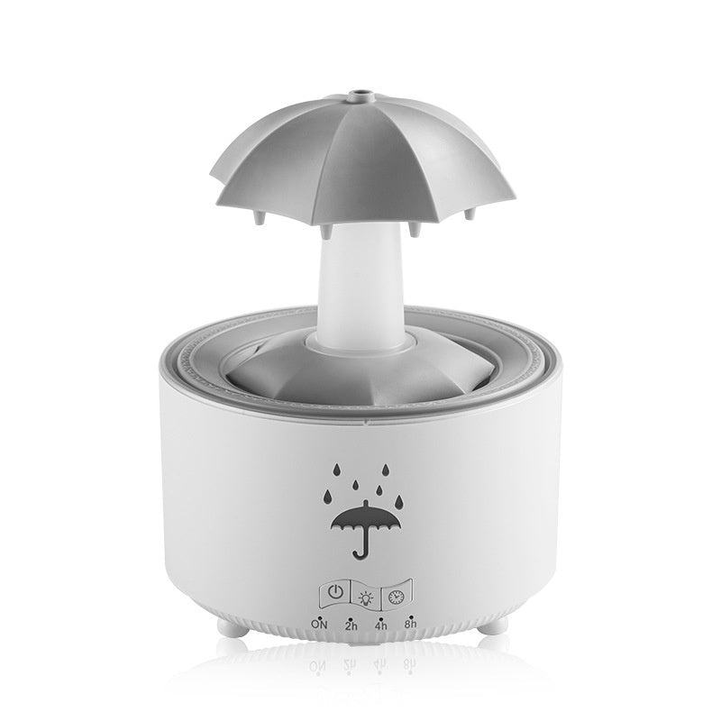 Raindrop Aromatherapy Humidifier – Rotating Water Drop Diffuser for Home & Office