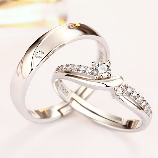 Classic Simple Couple Ring – Perfect for Partners