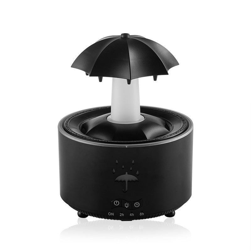 Raindrop Aromatherapy Humidifier – Rotating Water Drop Diffuser for Home & Office