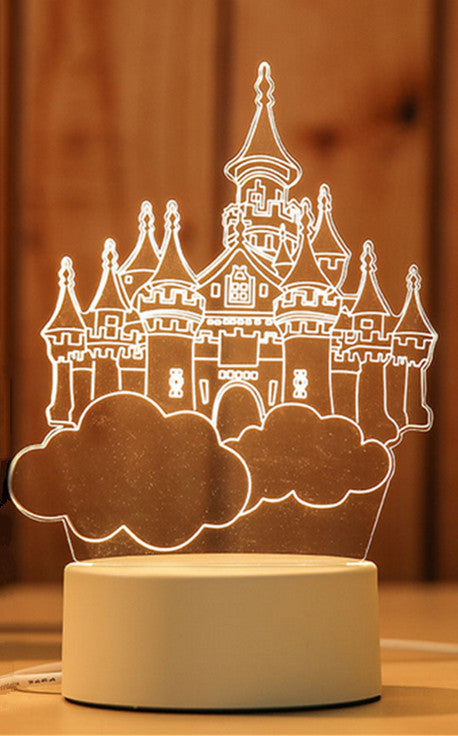 Creative Electronic LED Night Light – Bedroom & Bedside Decor
