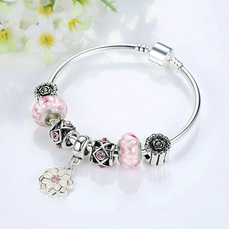 DIY Beaded Glazed Bracelet – Customizable Handmade Jewelry for Women