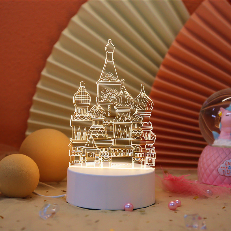 Creative Electronic LED Night Light – Bedroom & Bedside Decor