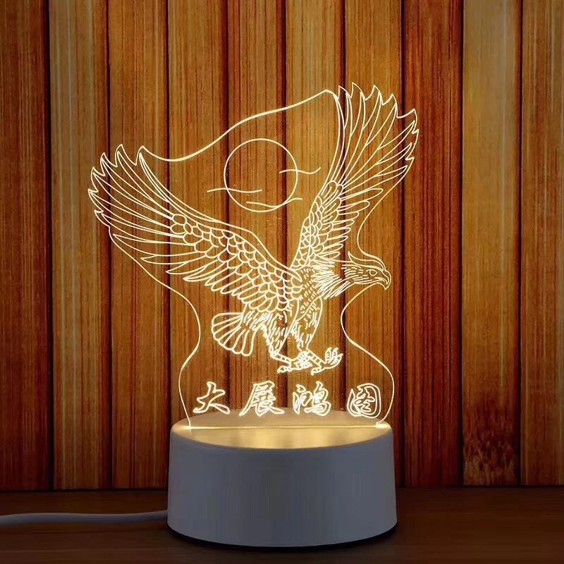 Creative Electronic LED Night Light – Bedroom & Bedside Decor