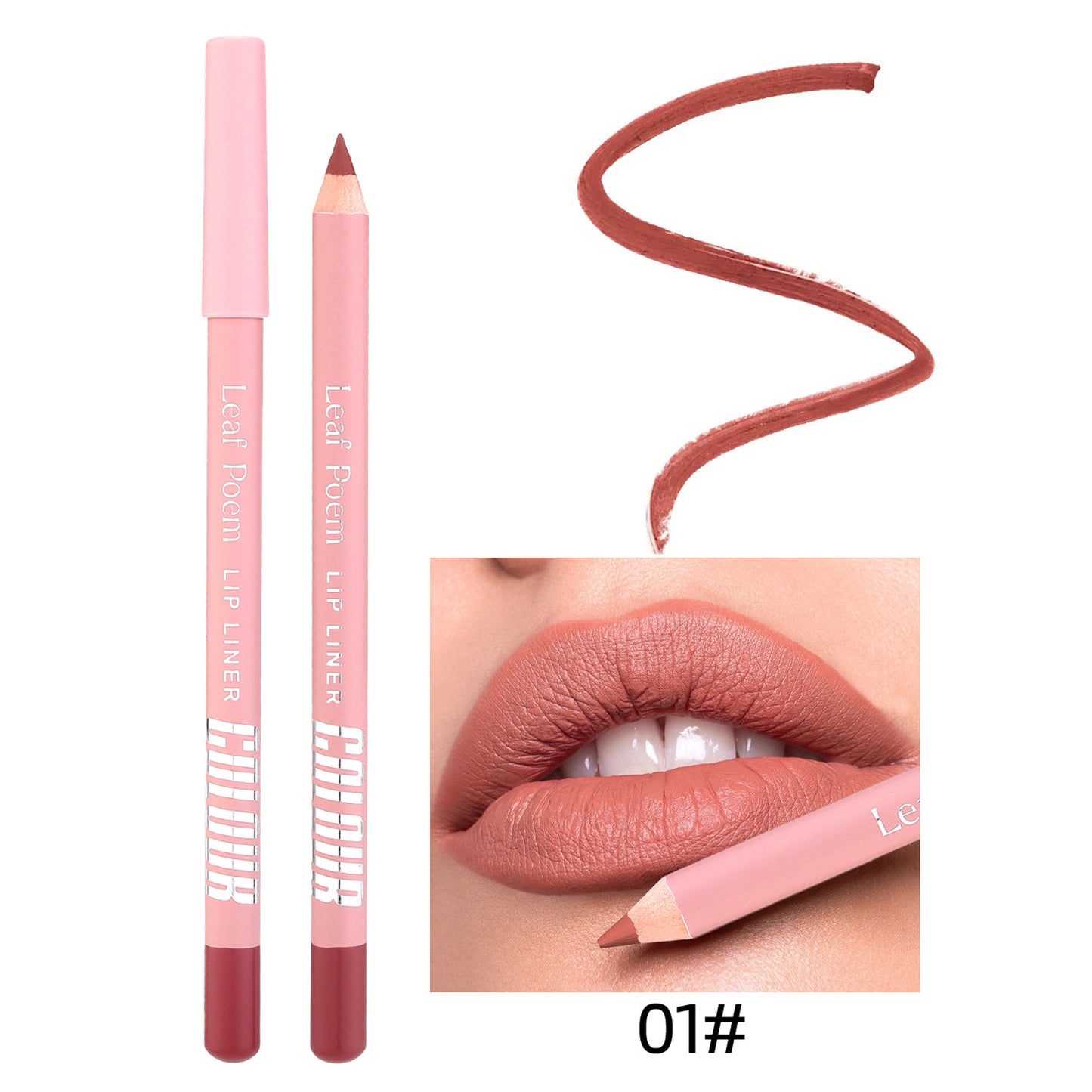 12-Color Matte Lipstick and Lip Liner