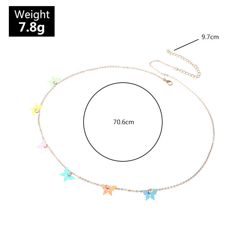 Sexy Sequin Butterfly Waist Chain – Fashion Body Jewelry Belt for Women