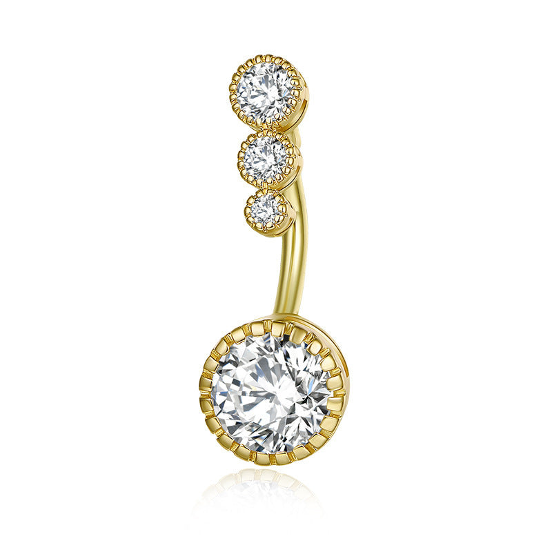 Sexy Simple Belly Button Ring – Minimalist Navel Piercing Jewelry