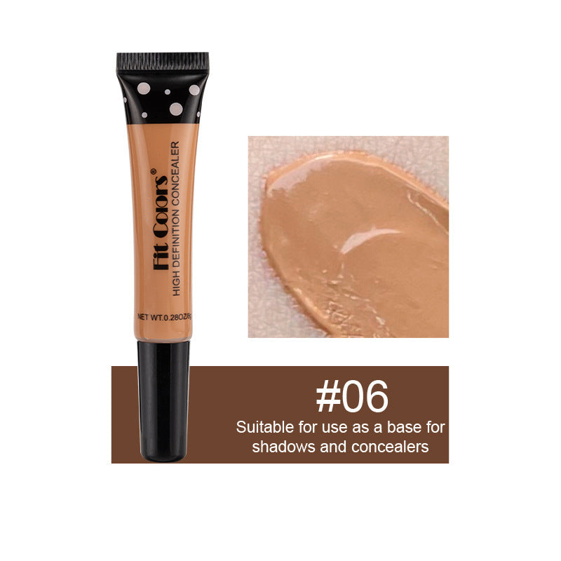 8-Color Liquid Concealer & Foundation – Dark Circle, Spot & Scar Coverage