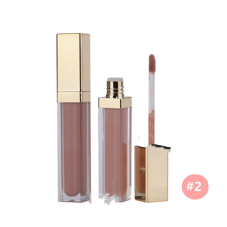 Matte Non-Stick Lip Gloss – Moisturizing & Waterproof