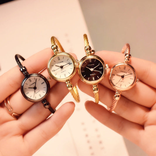 Bold Elegance – Iron Chain Watch for Her