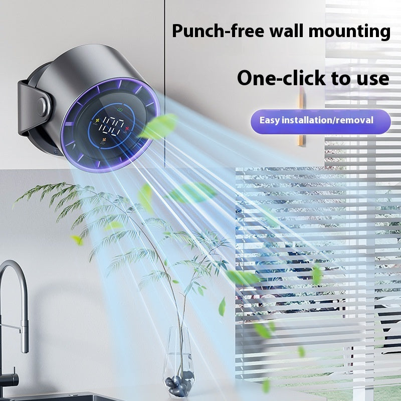 Portable USB Desk Fan with Adjustable Speed & Digital Display | High-Speed Cooling Fan for Office, Home, and Indoor Use