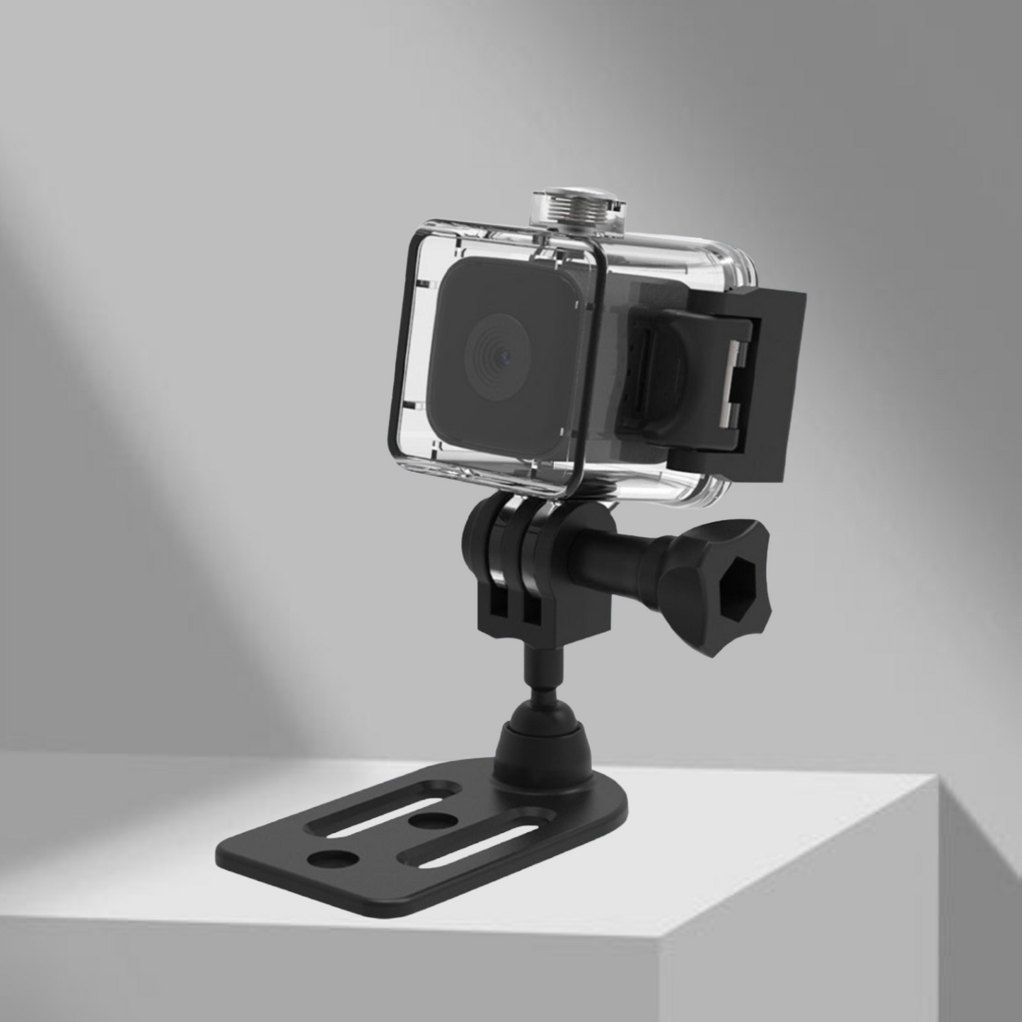 Mini Action Camera 1080P Full HD | SQ28 Waterproof Sports Camera with Auto AI Night Vision, Rechargeable Battery, and Outdoor HD Aerial Photography