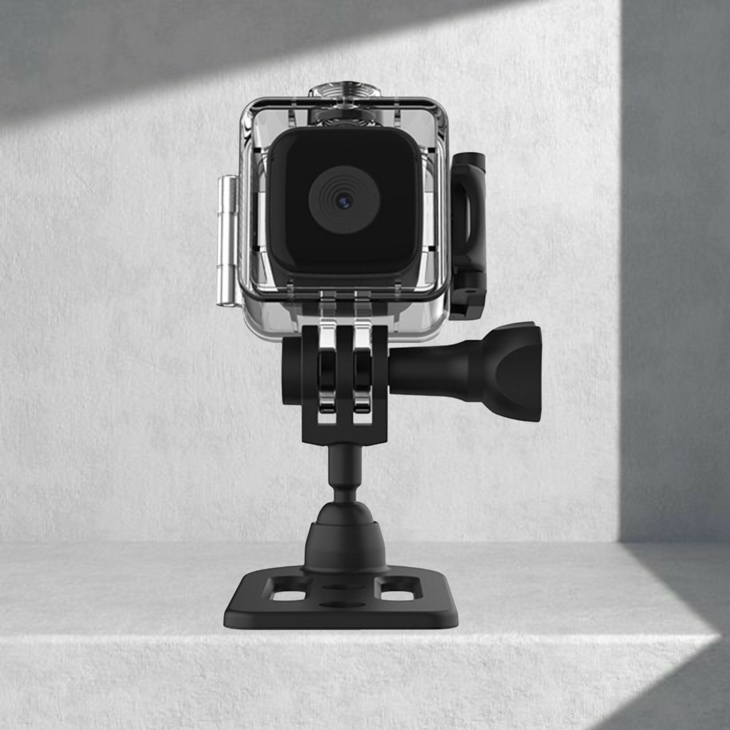Mini Action Camera 1080P Full HD | SQ28 Waterproof Sports Camera with Auto AI Night Vision, Rechargeable Battery, and Outdoor HD Aerial Photography
