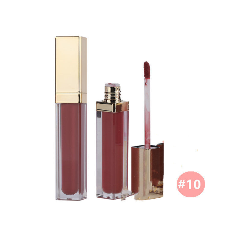 Matte Non-Stick Lip Gloss – Moisturizing & Waterproof