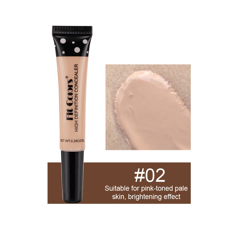8-Color Liquid Concealer & Foundation – Dark Circle, Spot & Scar Coverage