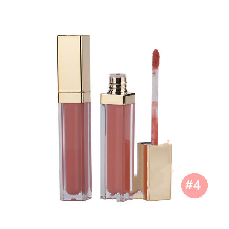 Matte Non-Stick Lip Gloss – Moisturizing & Waterproof