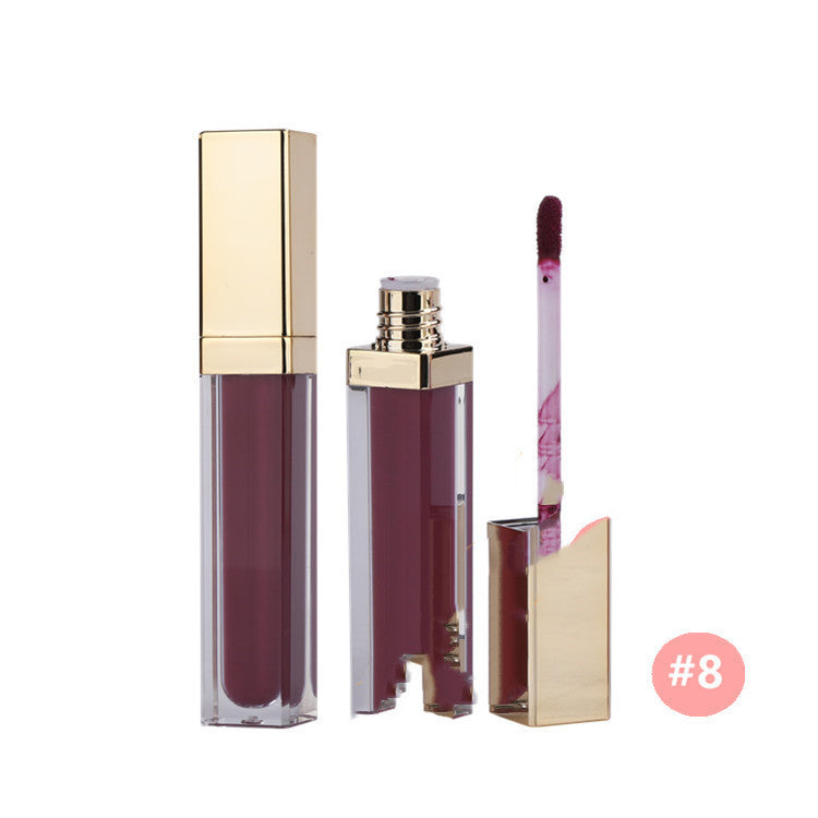 Matte Non-Stick Lip Gloss – Moisturizing & Waterproof