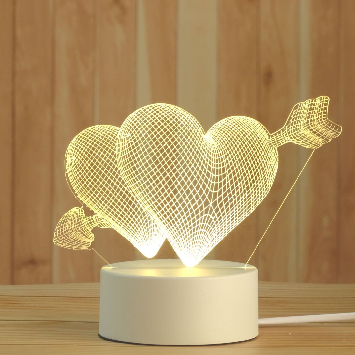 Creative Electronic LED Night Light – Bedroom & Bedside Decor
