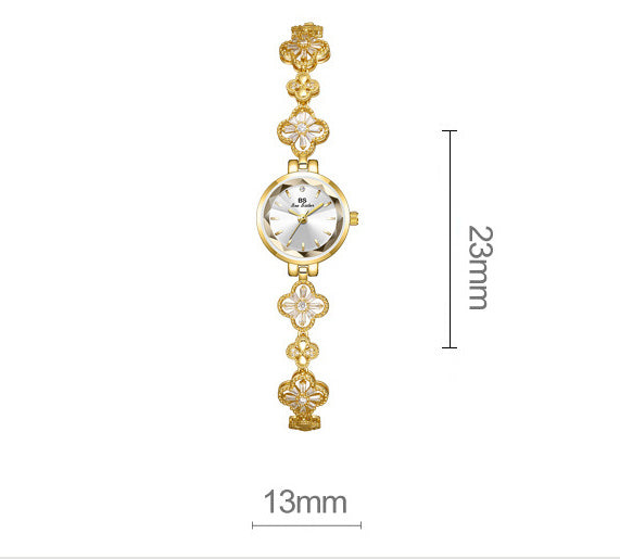 Personalized Lucky Zircon Watch – Fashionable Women’s Accessory