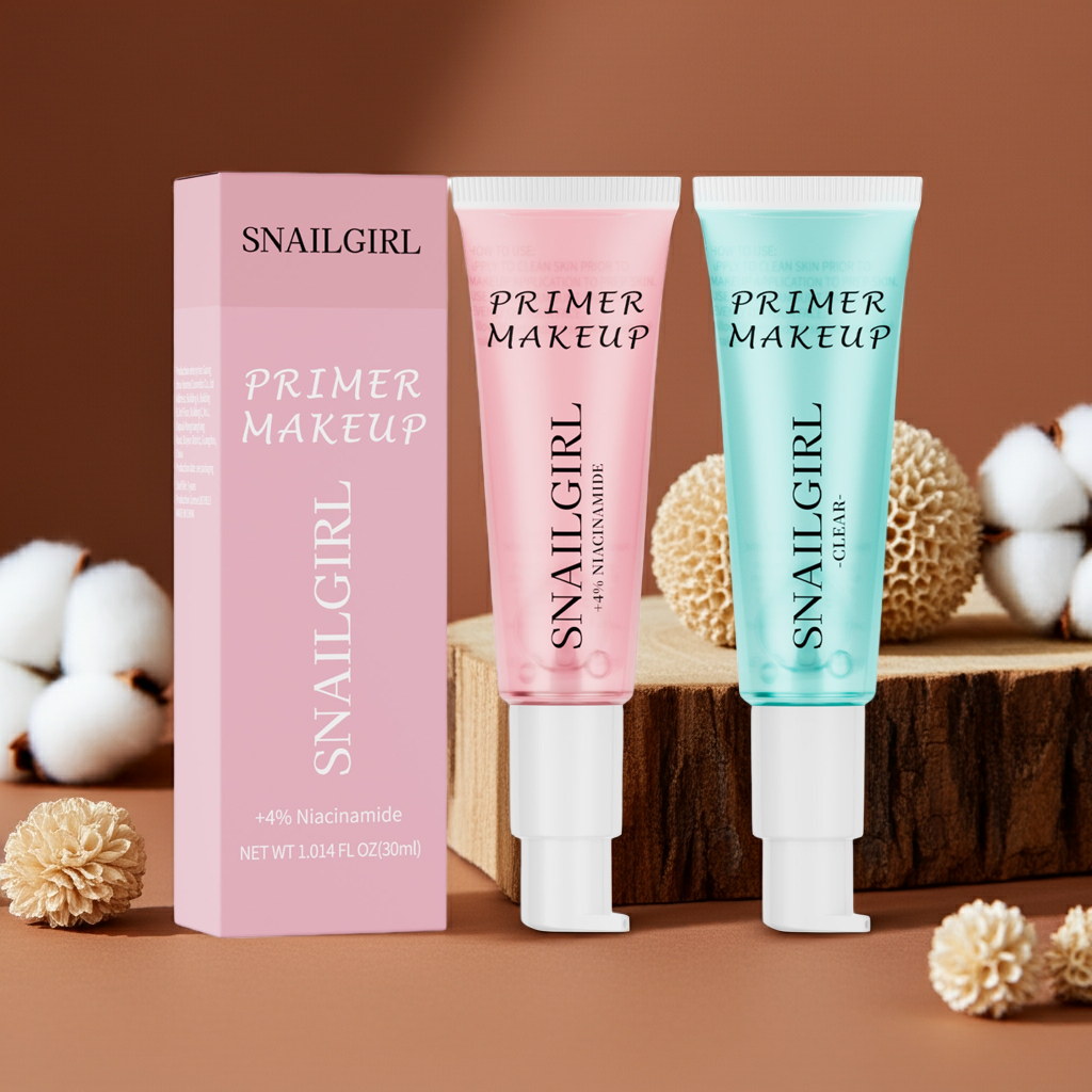 Hydrating Gel Face Primer – Smoothing, Pore-Minimizing, Colorless Makeup Base for Long-Lasting Makeup