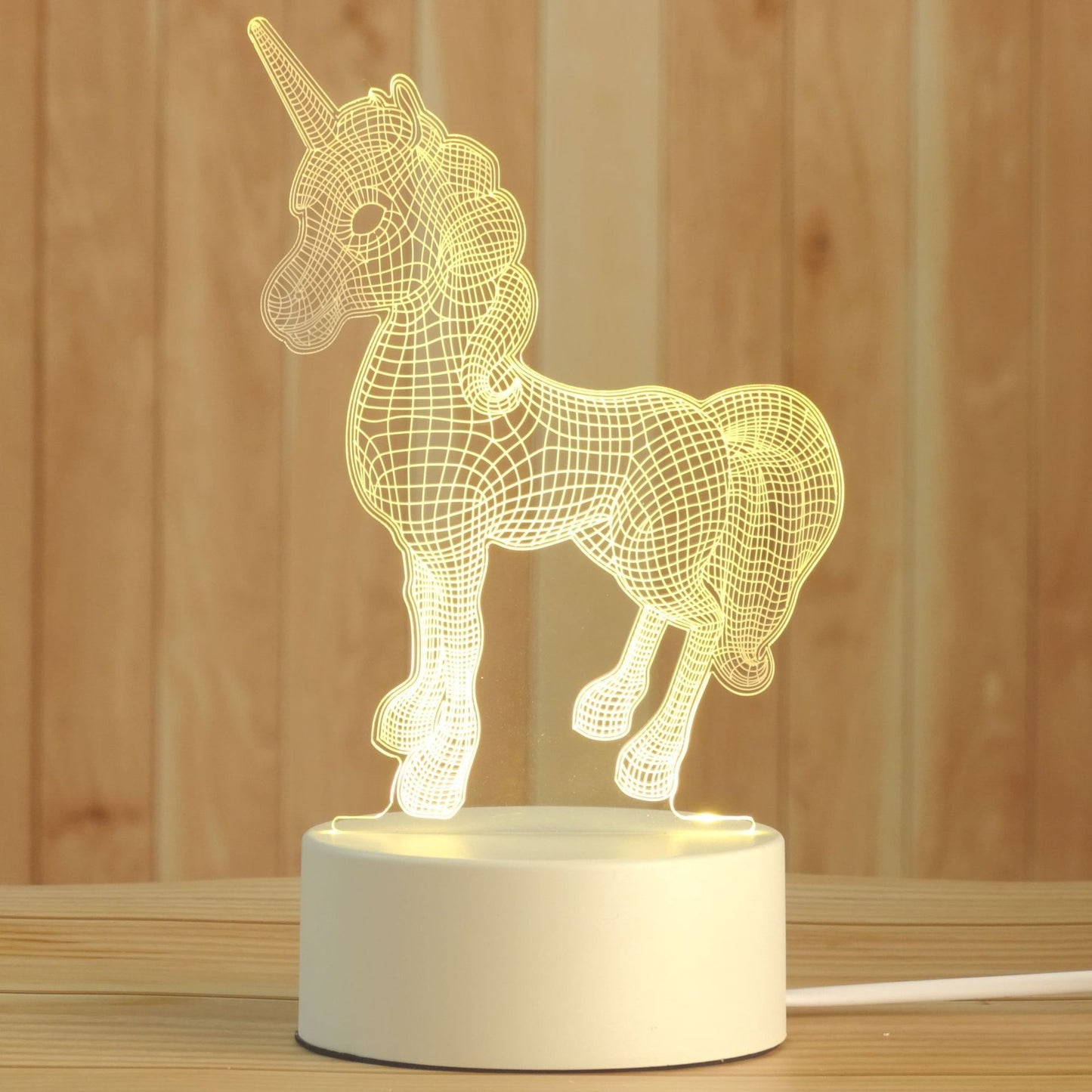 Creative Electronic LED Night Light – Bedroom & Bedside Decor