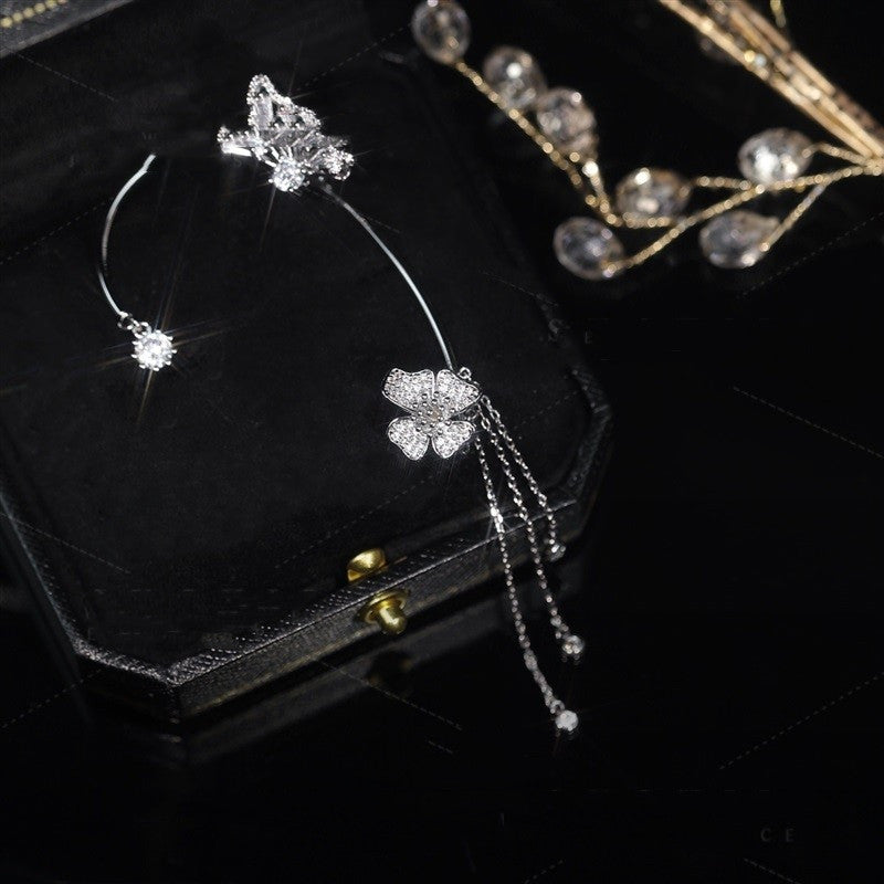 Delicate Butterfly Tassel Earrings – Perfect for Women’s Everyday Style
