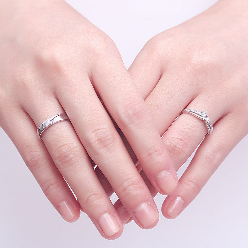 Classic Simple Couple Ring – Perfect for Partners