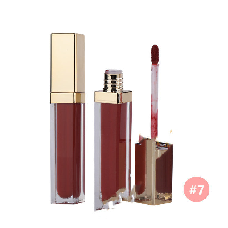 Matte Non-Stick Lip Gloss – Moisturizing & Waterproof