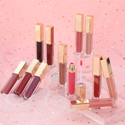 Matte Non-Stick Lip Gloss – Moisturizing & Waterproof