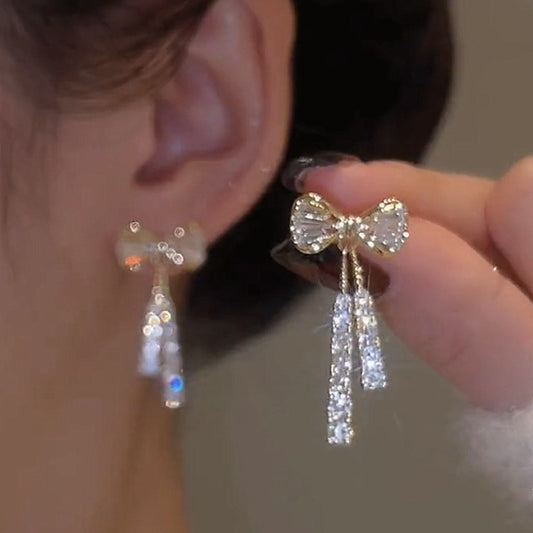 Elegant Butterfly Rhinestone Earrings – Trendy INS-Inspired Fashion Jewelry