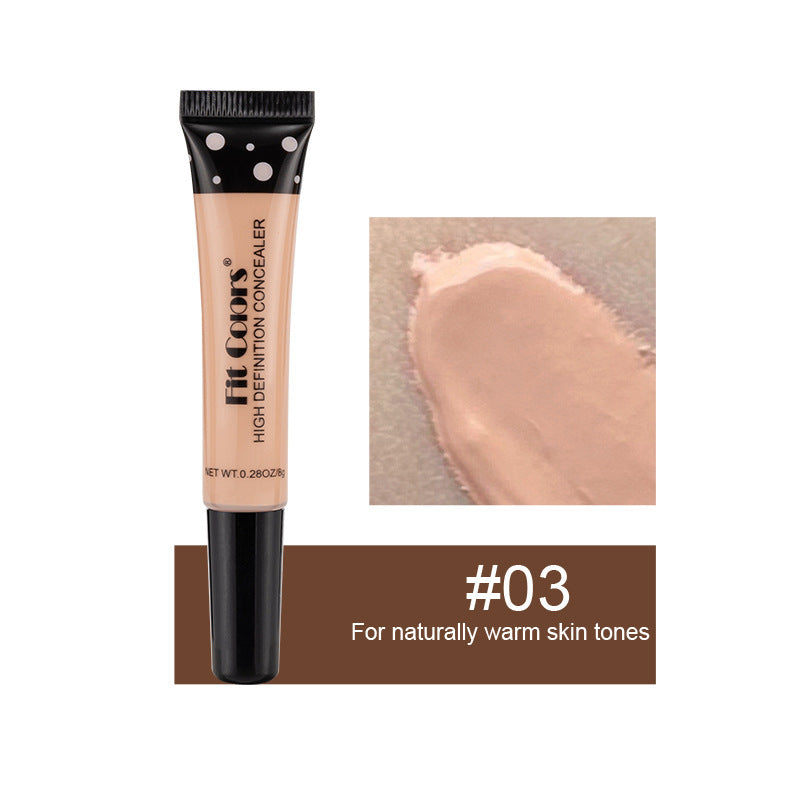 8-Color Liquid Concealer & Foundation – Dark Circle, Spot & Scar Coverage