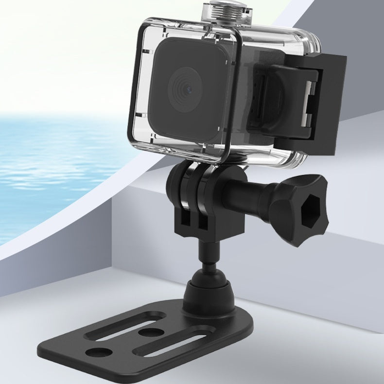 Mini Action Camera 1080P Full HD | SQ28 Waterproof Sports Camera with Auto AI Night Vision, Rechargeable Battery, and Outdoor HD Aerial Photography