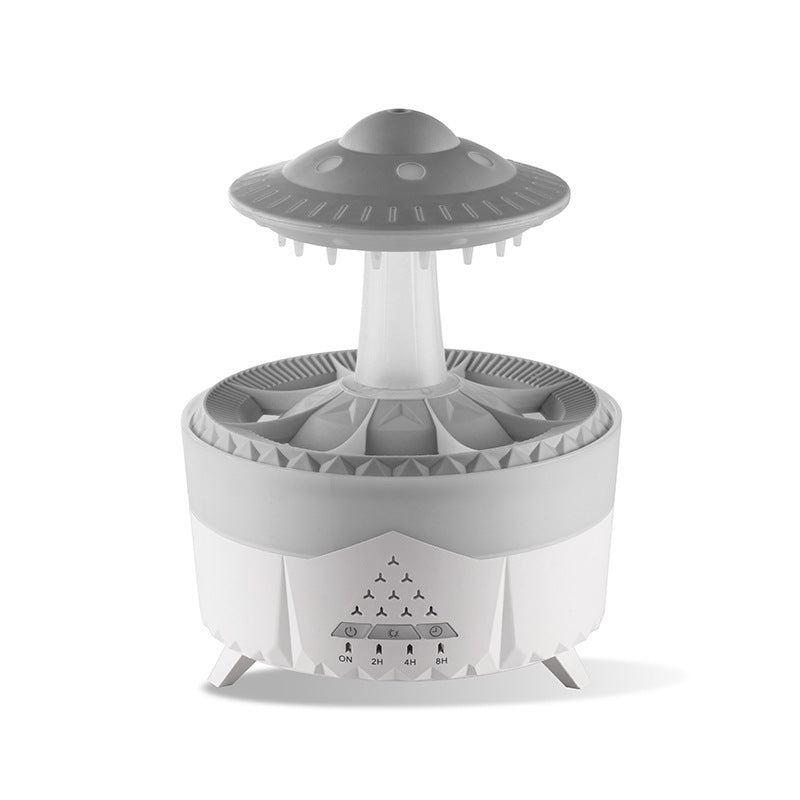 UFO Raindrop Humidifier – USB Cool Mist Aromatherapy Diffuser for Home, Office & Bedroom