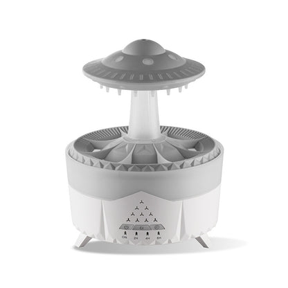 UFO Raindrop Humidifier – USB Cool Mist Aromatherapy Diffuser for Home, Office & Bedroom