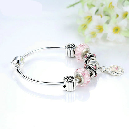 DIY Beaded Glazed Bracelet – Customizable Handmade Jewelry for Women